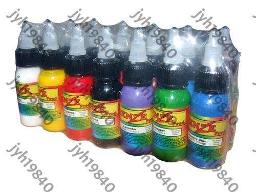 15 pack mixed 1oz intenZe color tattoo ink