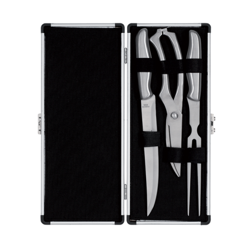 Carving Set in Aluminium Case