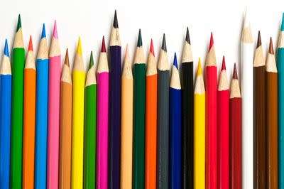 24 Colouring Pencils - Assorted Colours