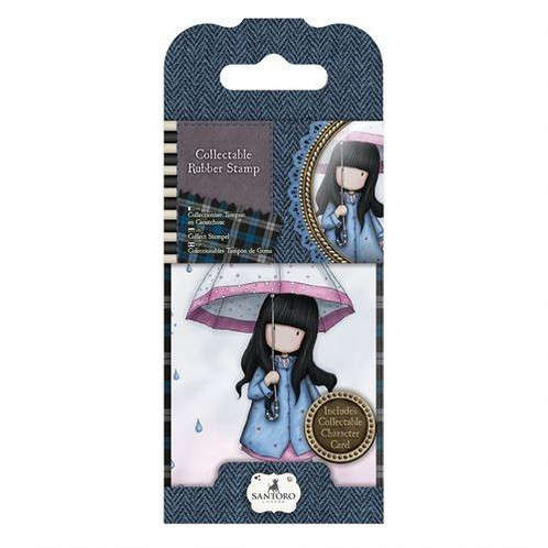 Gorjuss Collectable Rubber Stamp No. 16 Paddle of Love