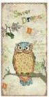 Owl Fridge Magnet (Metal)
