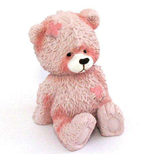 Polyresin Bear - Blue