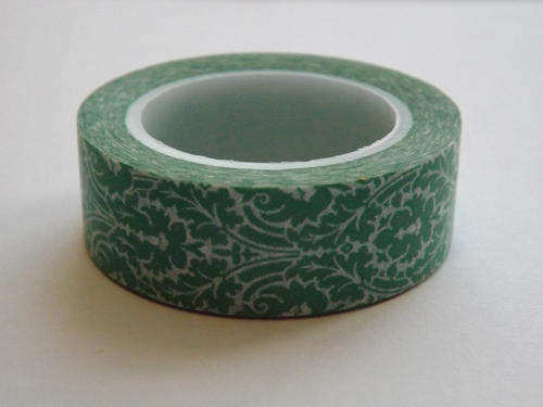 Blue Damask Washi Tape