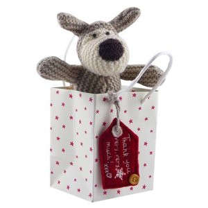 Boofle "Thank you" in Gift Bag