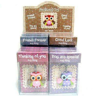 Owl Keyring