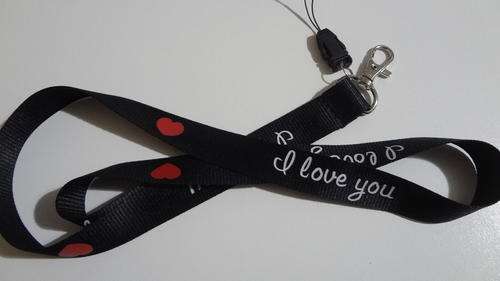 I Love You Lanyard