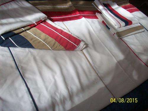 Lot of 2 single bed Duvet covers + 2 Matching pillow cases Marine Theme.