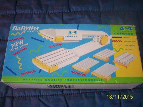 Babyliss hair crimper 4 in 1