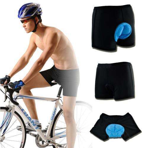 Bicycle Cycling Bike Short Underwear Pants Gel 3D Padded Blue