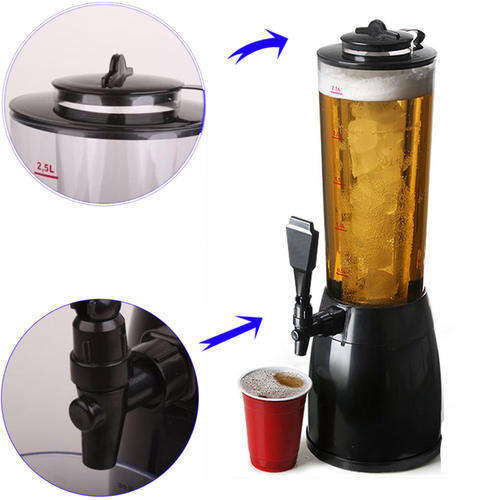 DRINK COOLING - MACHINE King-size 2.5 L, ICE frozen cooling drink machines, beer machine