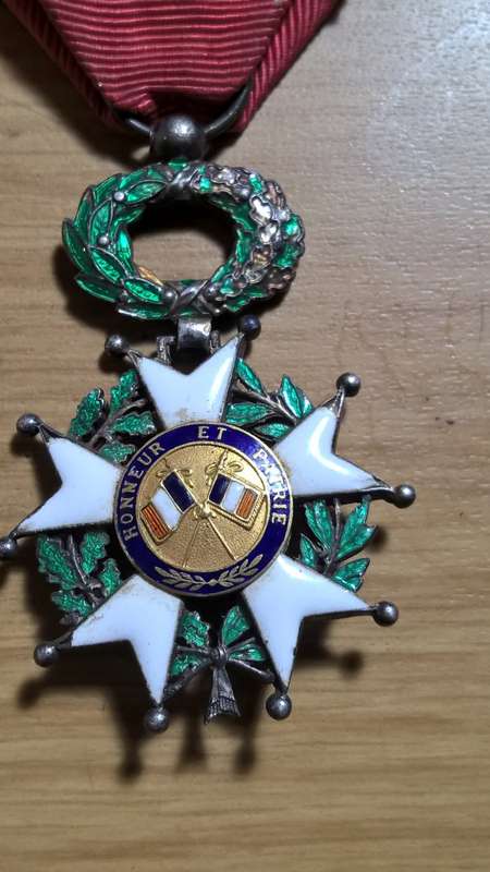 FRENCH LEGION OF HONOR MEDAL FULL SIZE