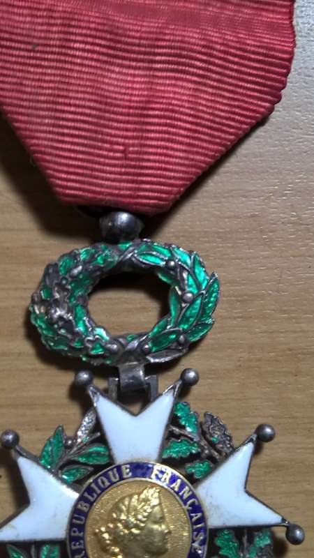 FRENCH LEGION OF HONOR MEDAL FULL SIZE