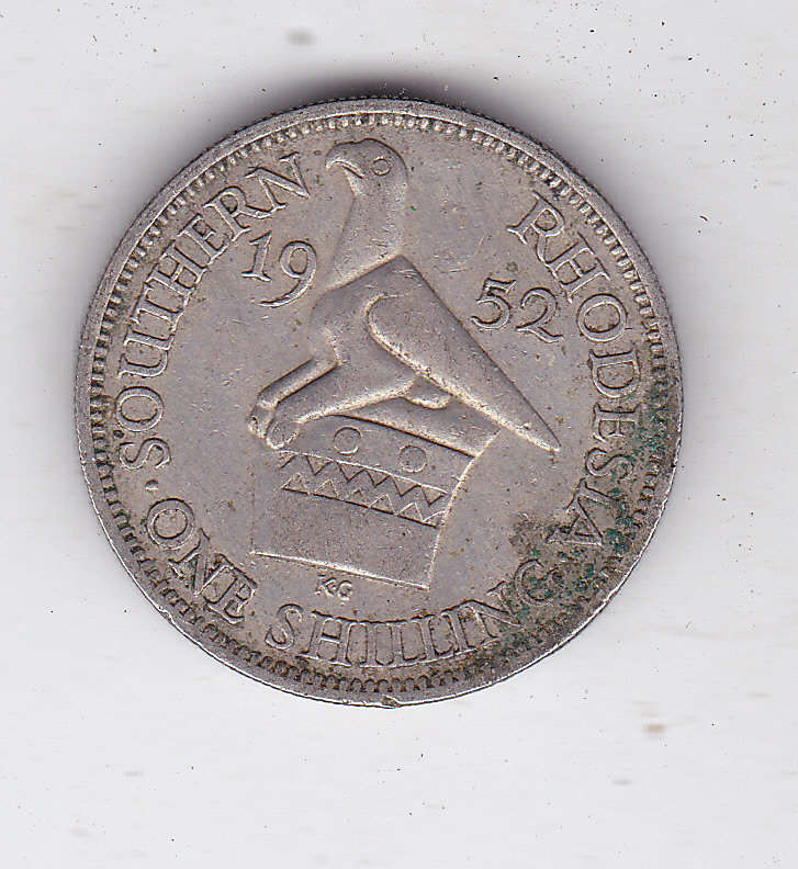 SOUTHERN RHODESIA 1 SHILLING 1952