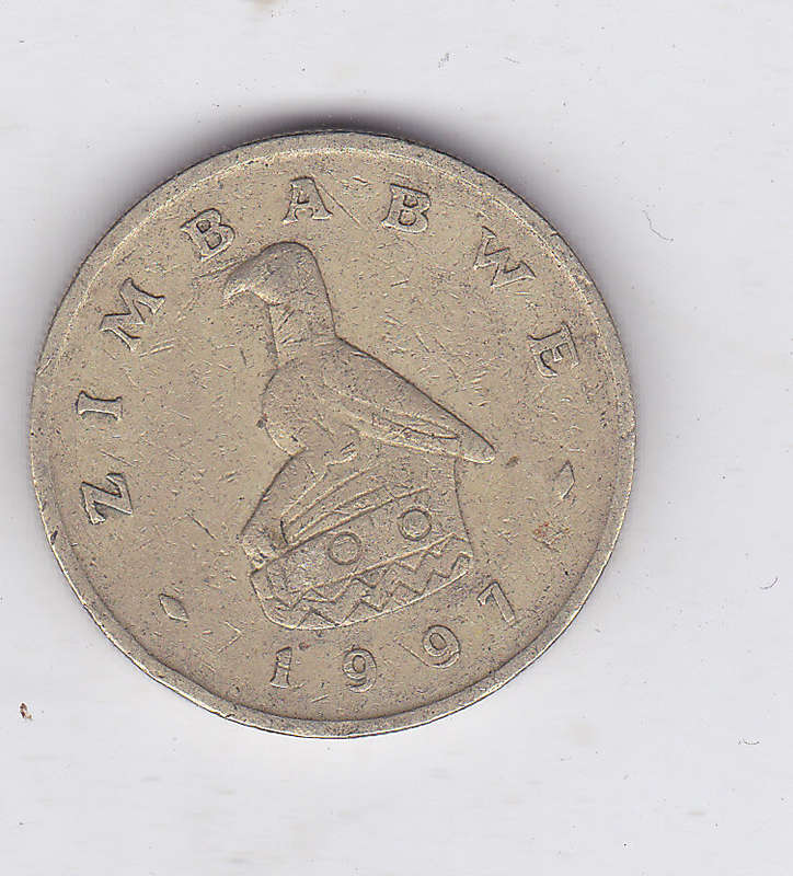 ZIMBABWE $2 PANGOLIN 1991