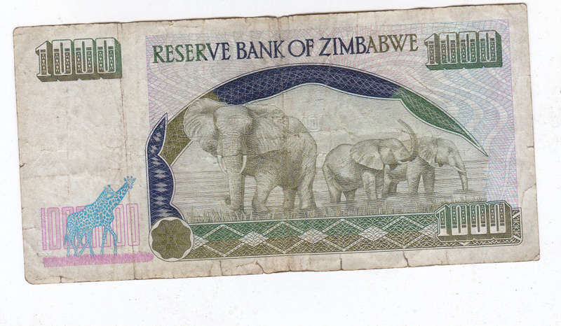 ZIMBABWE 1000 DOLLARS 2003