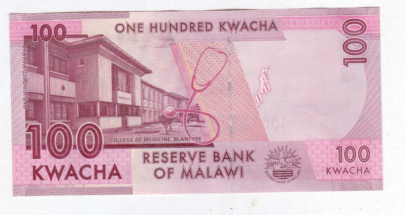 MALAWI 100 KWATCHA 2016 HIGH GRADE