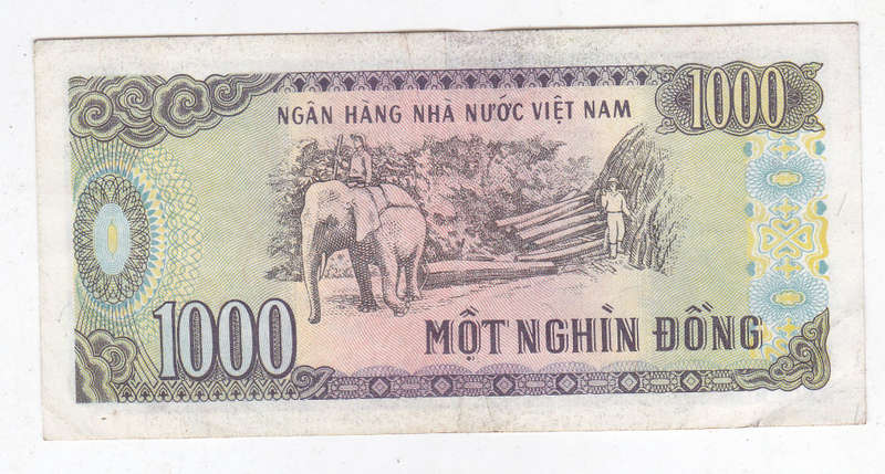 VIET NAM 1000 DONG 1988