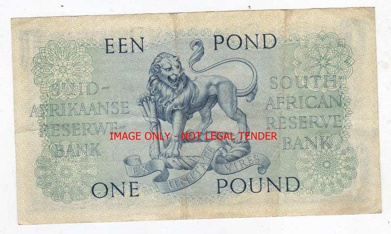 SOUTH AFRICA POUND DE KOCK B304 131300 15 OCTOBER 1957