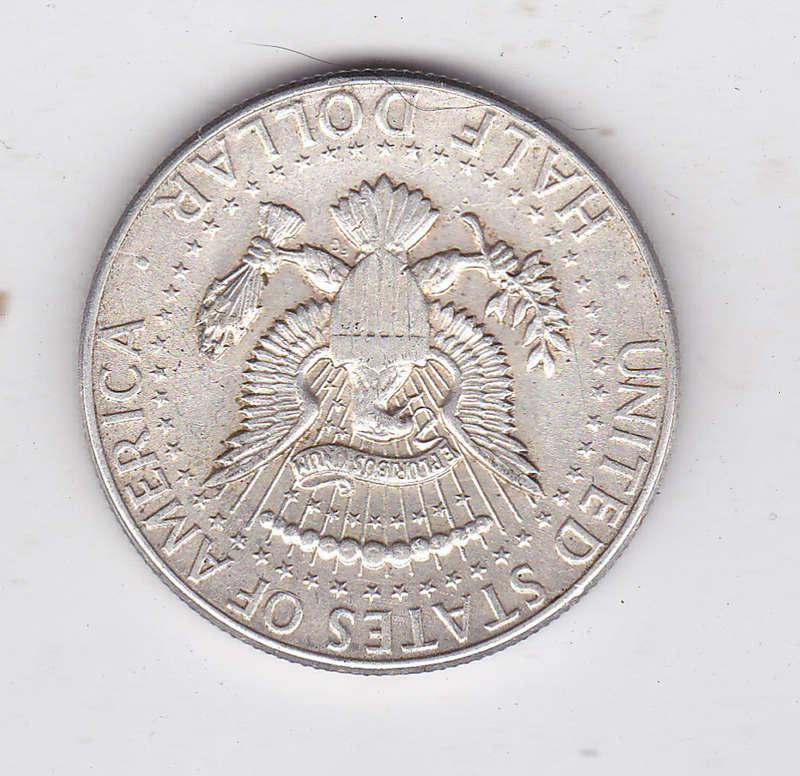 USA HALF  DOLLAR KENNEDY SILVER 1964 .900