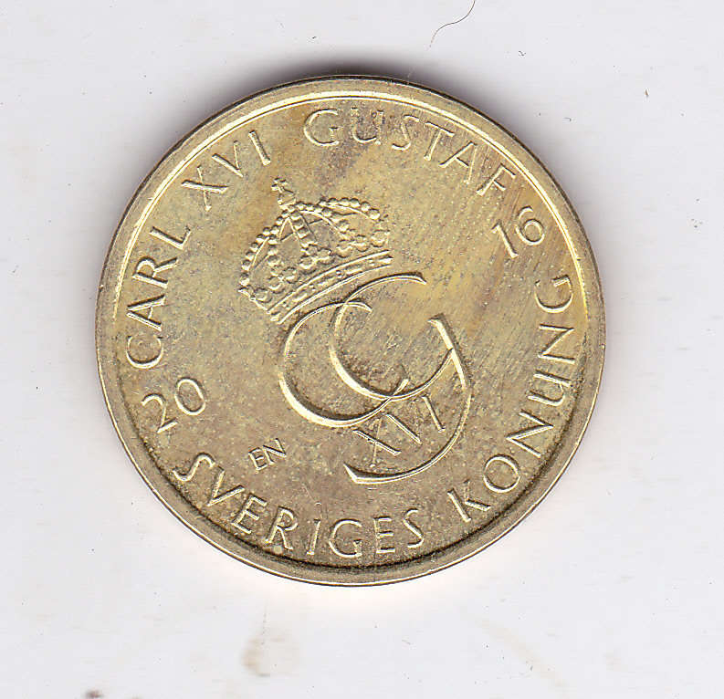 SWEDEN 5 KRONOR 2016 NEWSERIES HIGH GRADE