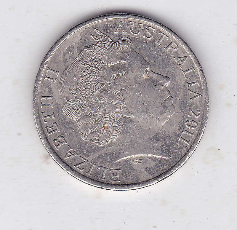 AUSTRALIA 20 CENTS INTERNATIONAL EAR OF VOLUNTEERS 2011