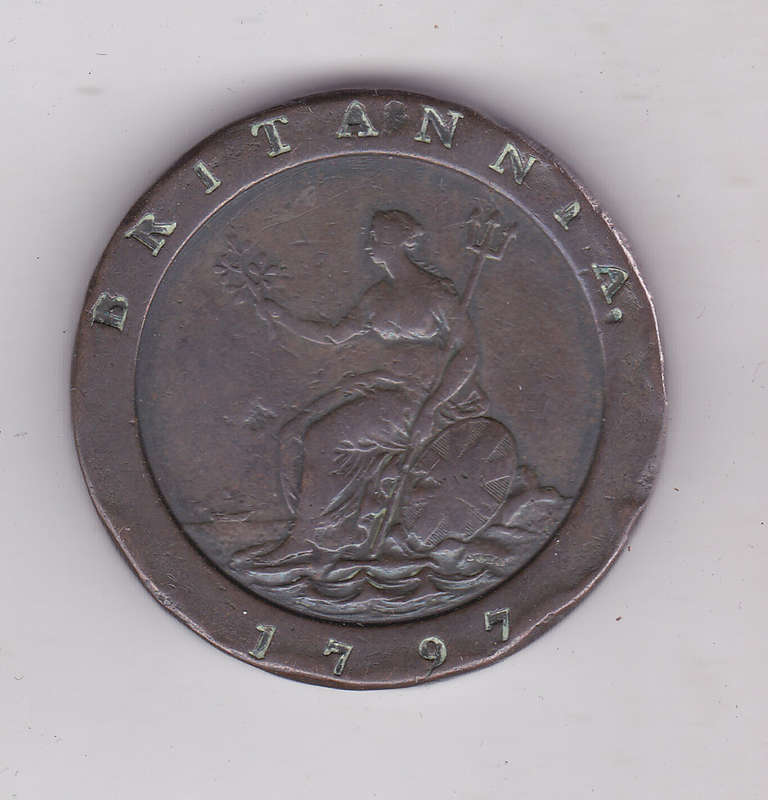 GREAT BRITAIN PENNY CARTWHEEL 1897