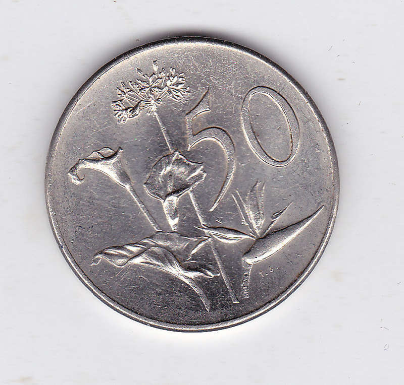 aSUID AFRIKA 50 CENT 1965 EF