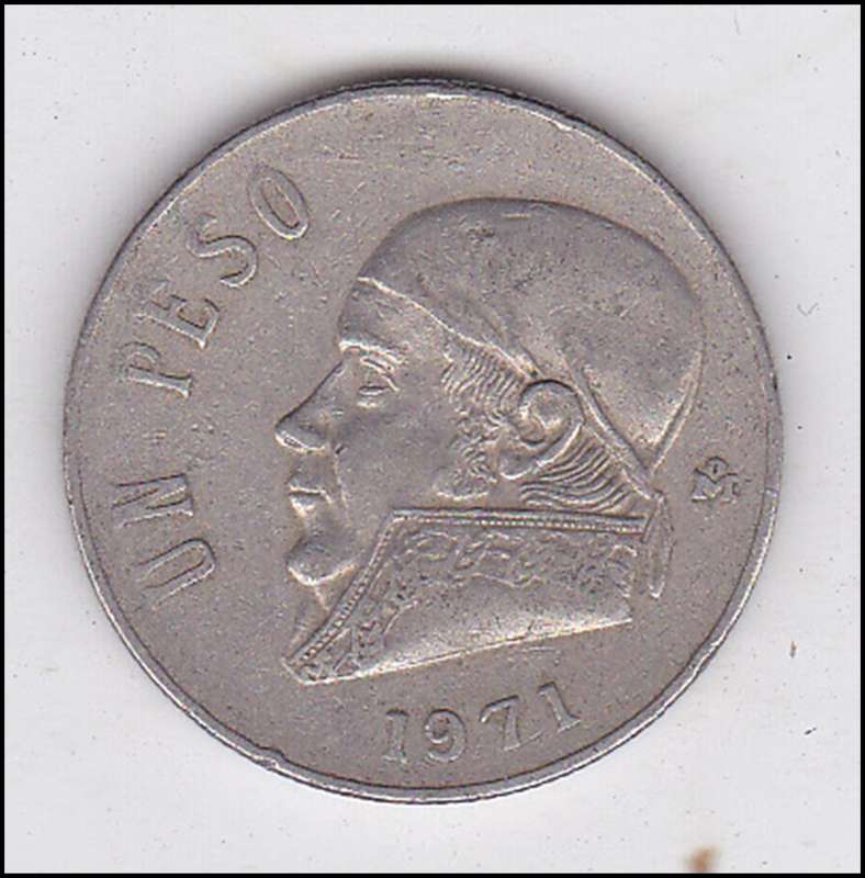 MEXICO 1 PESO 1971