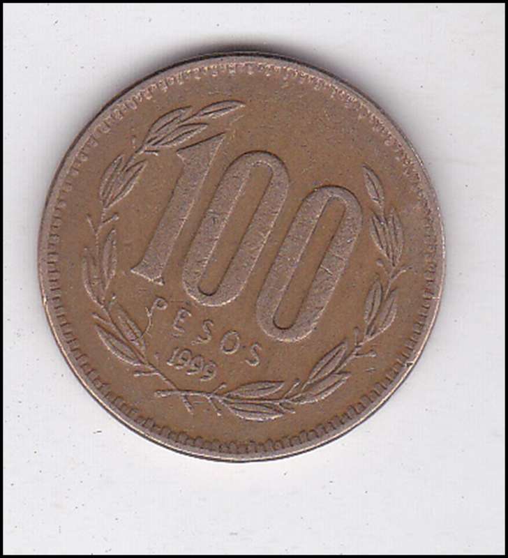 CHILE 100 PESOS 1999