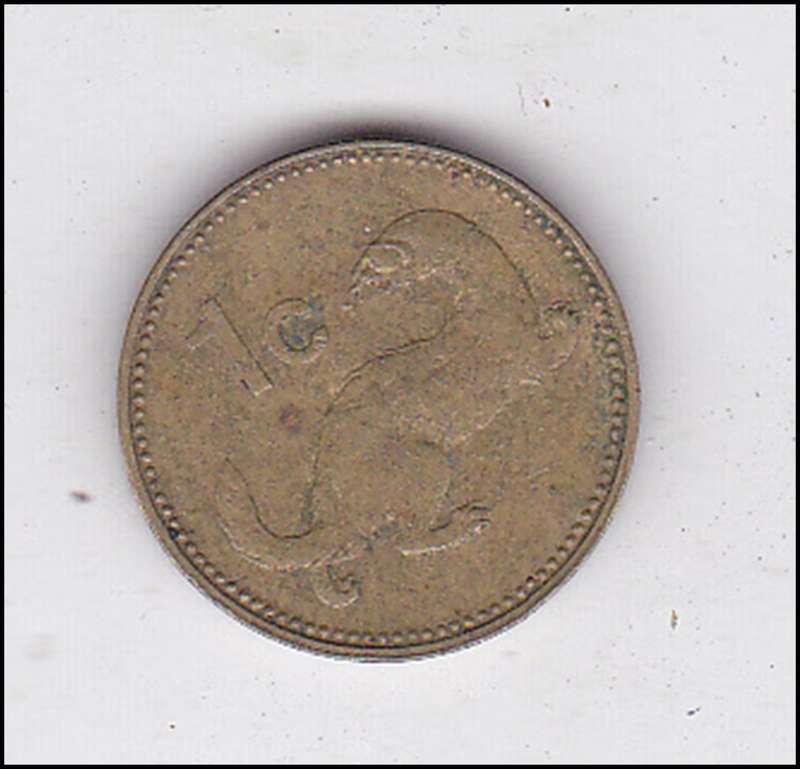 MALTA 1 CENTS 1980