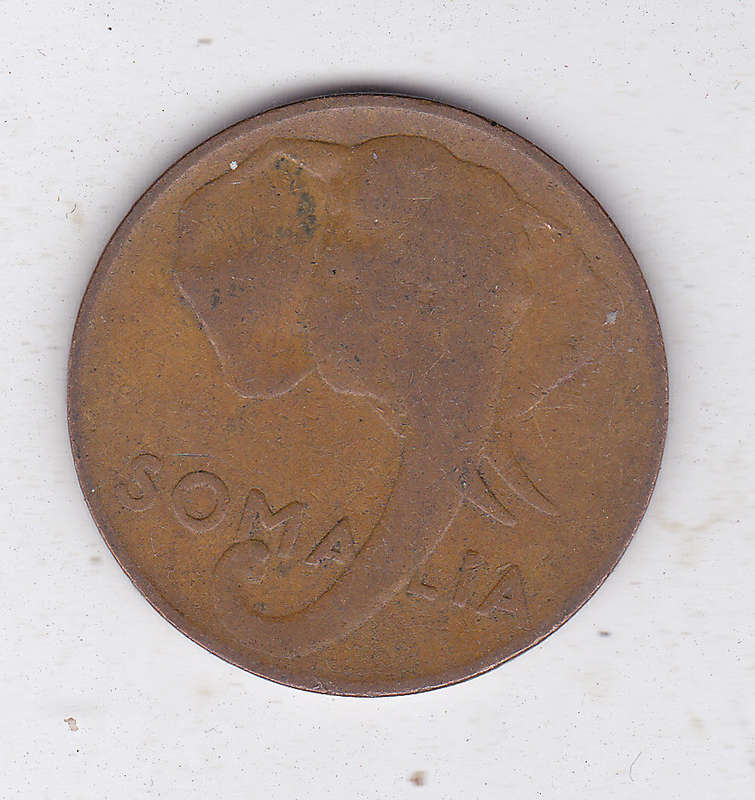 ITALIAN SOMALI 10 CENTS 1950