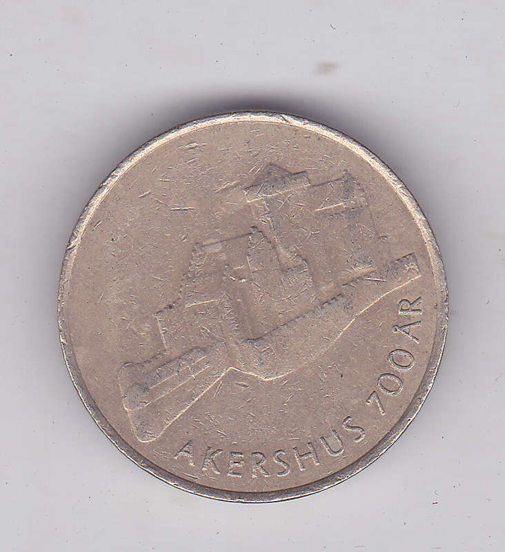NORWAY 20 KR 1999 AKERSHUS 700 AR -  FACE VALUE R32