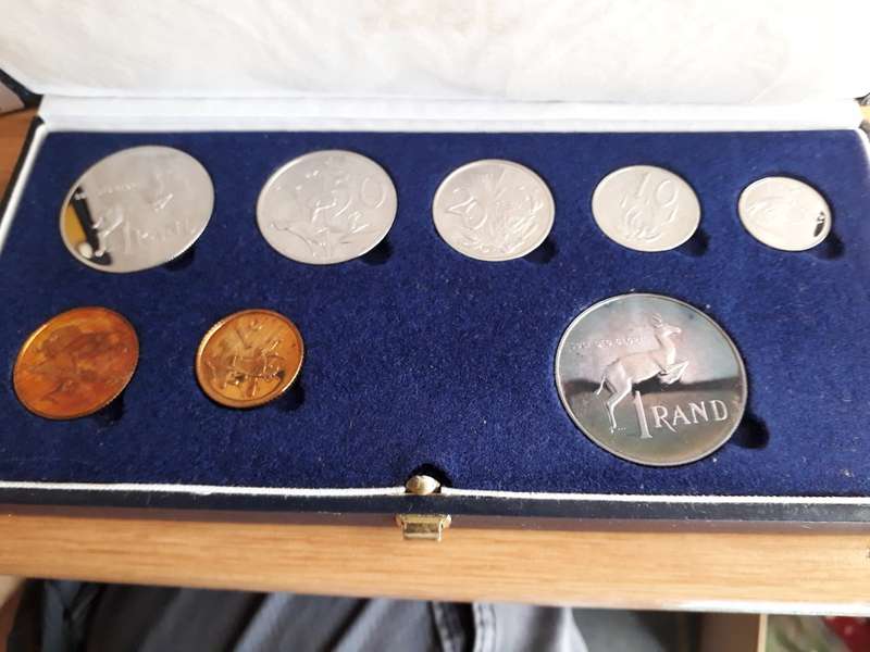SOUTH AFRICA SHORT PROOF SET 1988 INC SILVER RAND