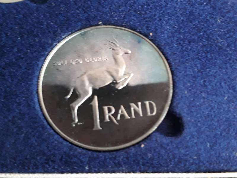 SOUTH AFRICA SHORT PROOF SET 1988 INC SILVER RAND
