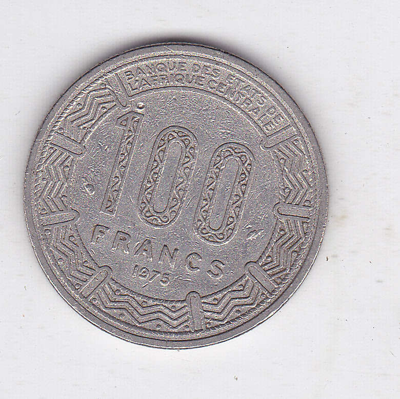 GABON 100 FRANCS 1975