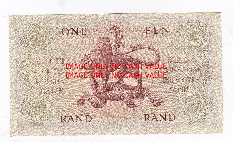 SOUTH AFRICA R1 RISSIK A65 56167 AB-UNC