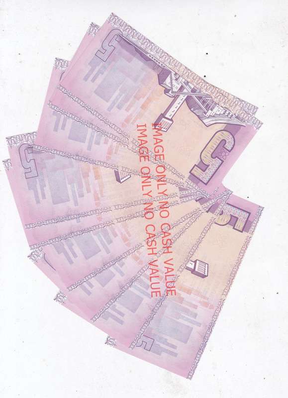 R5 STALS x 10 CONSECUTIVE NOTES AK9177391-400 UNC - ONE BID TAKES ALL!!