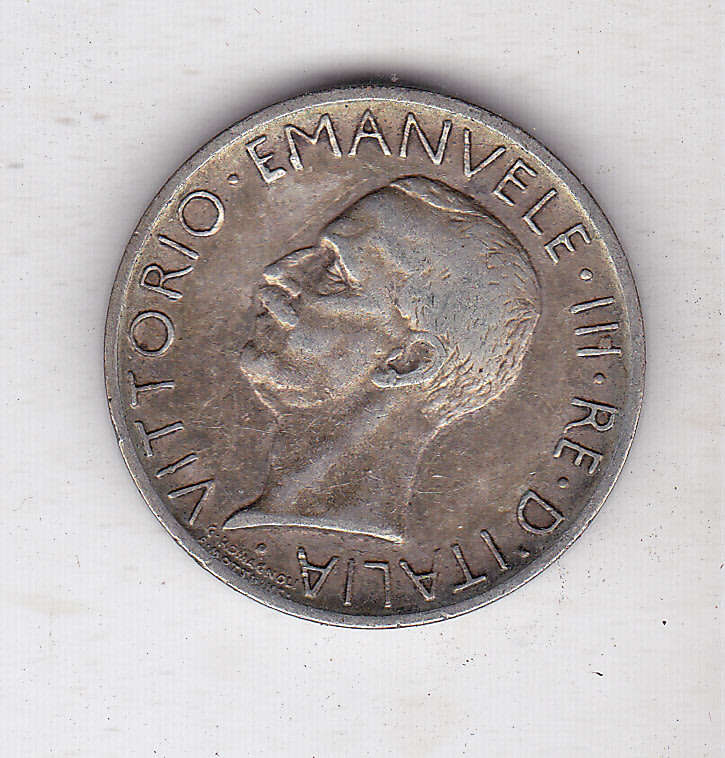 ITALY 5 LIRA 1929 R