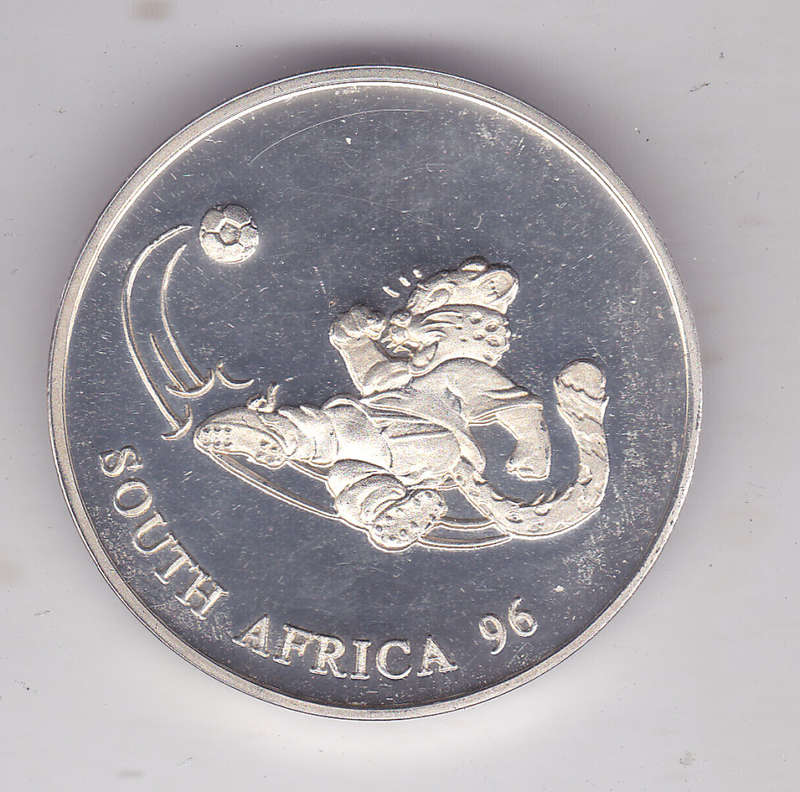 CAF 1996 SILVER MEDAL(28.6g)  PLAYERS & OFFICIALS MEDAL SOCCER