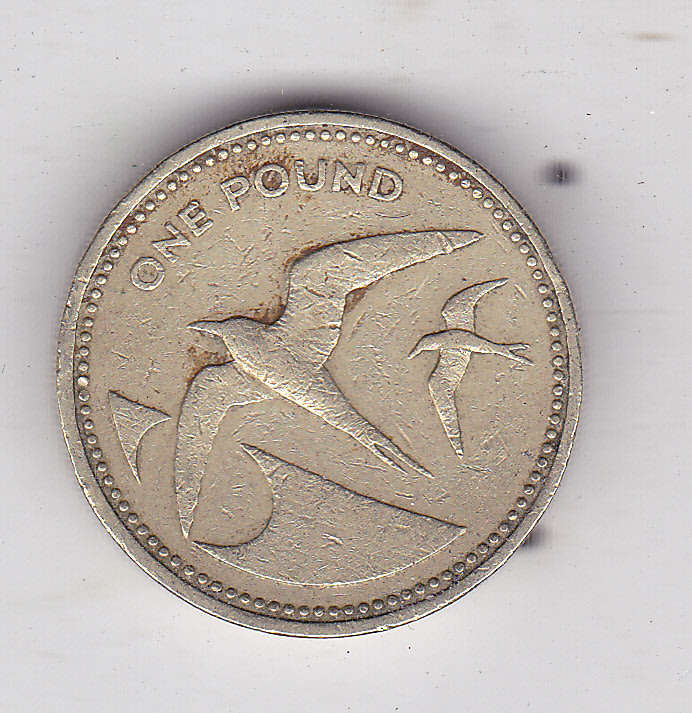 ST HELENA POUND 1991