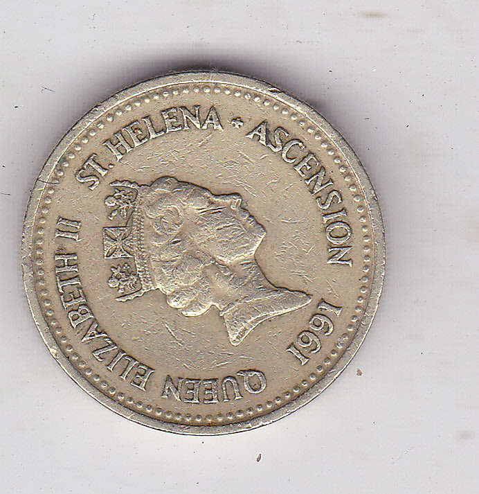 ST HELENA POUND 1991