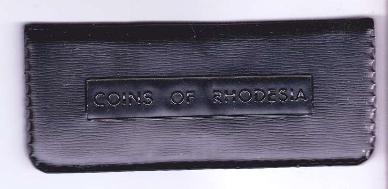 RHODESIA COIN WALLET HALF CENT TO 25 CENT UNC