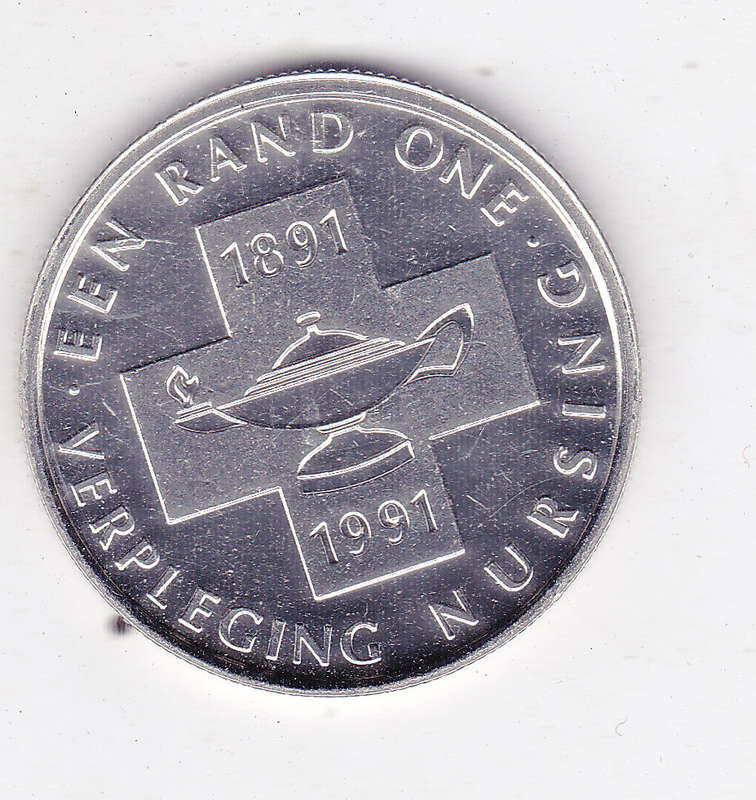 SOUTH AFRICA SILVER R1 NURSING 1991