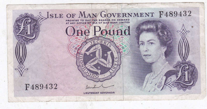 ISLE OF MAN 1 POUND