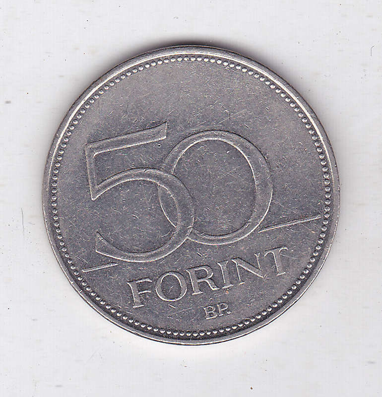 HUNGARY 50 FORINT 2007 HIGH GRADE
