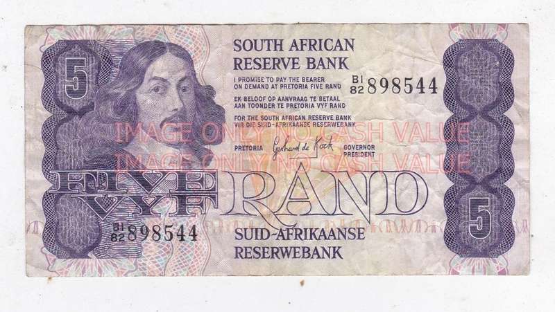 R5 DE KOCK SCARCE B1 SERIES