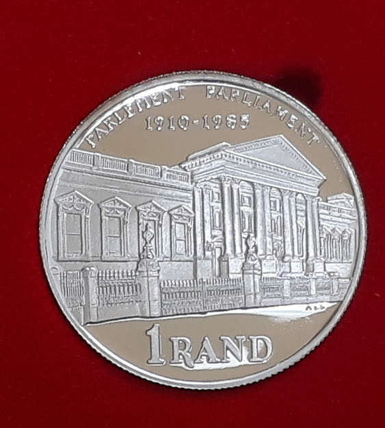 SOUTH AFRICA PROOF R1 1985 PARLIMENT