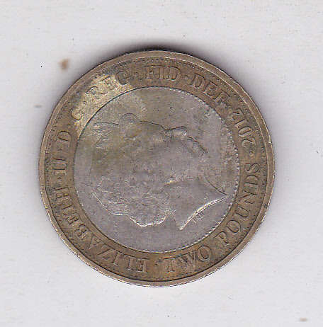 BRITISH  POUNDS CHARLES DICKENS 2012