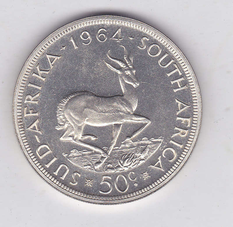 PROOF 1964 50 CENTS