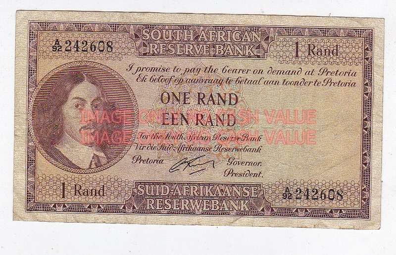 SOUTH AFRICA RISSIK R1 - A92 242608